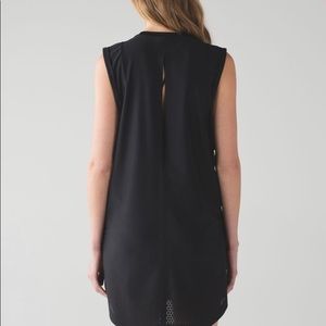 NWT Lululemon After Wave Dress- Size 8 Black
